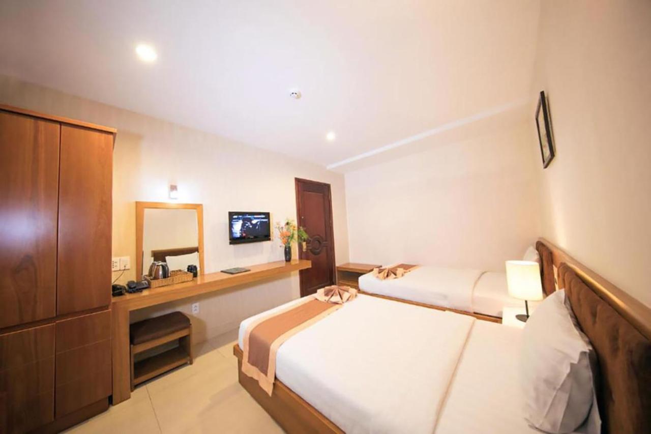 Valentine Luxury Hotel - 31 Bui Vien Street Ho Si Minh-város Kültér fotó